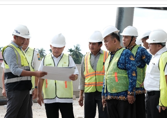 Tinjau Pembangunan Islamic Center dan Stadion, Gubernur Puas dan Optimis