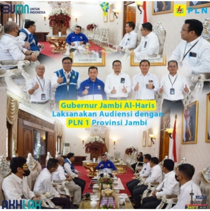 Gubernur Jambi Dukung Sepenuhnya Sistem Kelistrikan Provinsi Jambi 