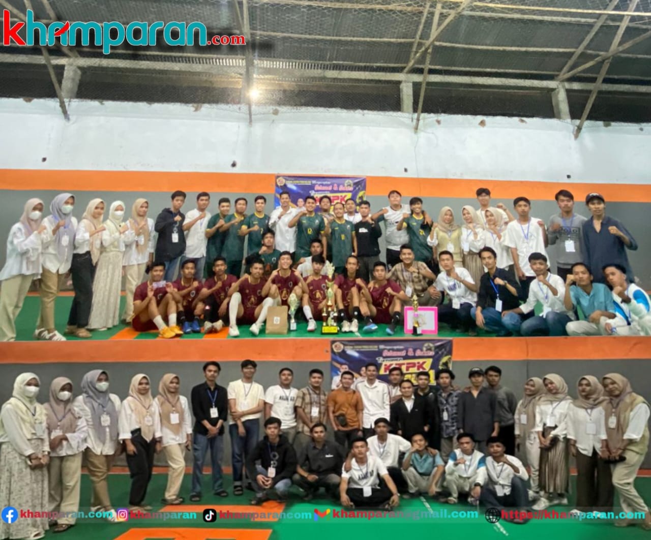 KTPK Sukses Selenggarakan Open Turnamen Futsal KTPK Cup 1