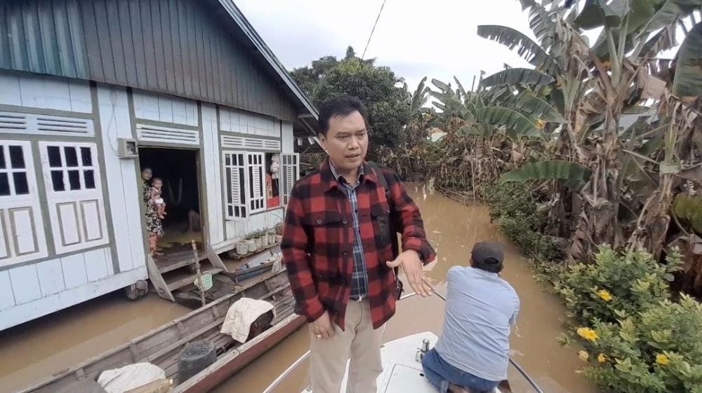 Abun Yani Kembali Sisir Wilayah Taman Rajo Yang Terdampak Banjir