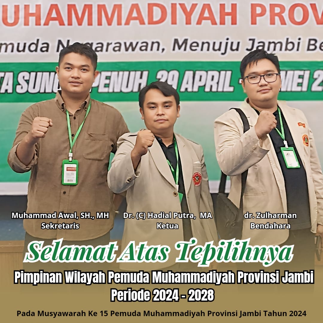 Dr. (C) Hadial Putra Terpilih Sebagai Ketua PWPM Periode 2024-2029