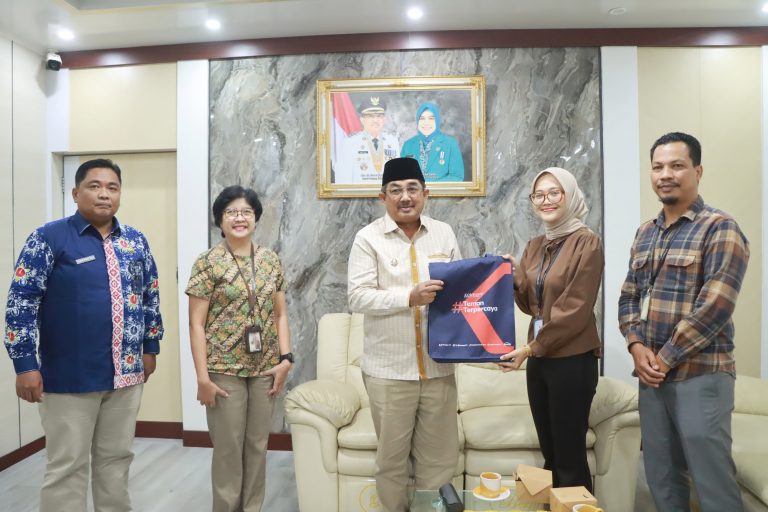 Terima Audiensi Kompas TV, Bupati Anwar Sadat Perkuat Publikasi Pembangunan Tanjung Jabung Barat