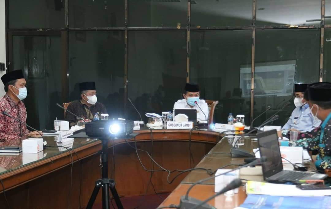 Gubernur Jambi Al Haris Pimpin Rapat Persiapan MTQ Ke-50 Tingkat Provinsi Jambi