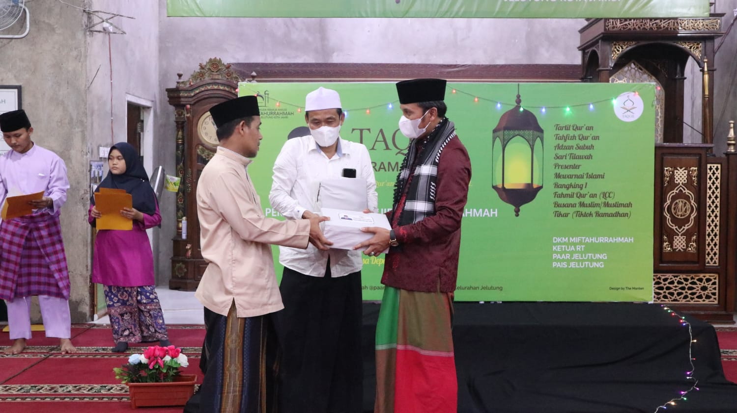 Edi Purwanto Lakukan Safari Ramadhan di Masjid Miftahurrahmah Jelutung
