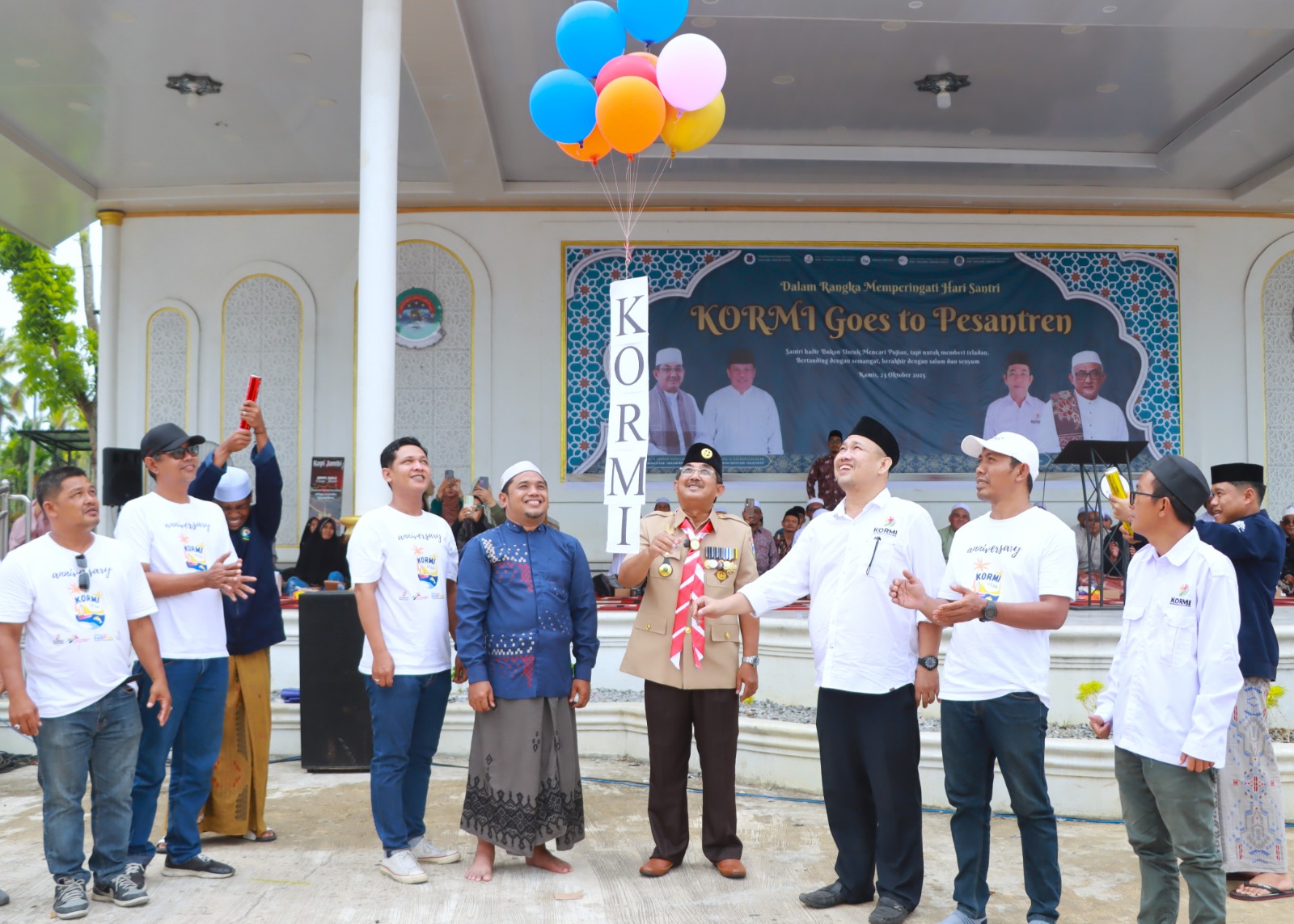 Memperingati Hari Santri Nasional Tahun 2025, KORMI Tanjab Barat Gelar Kolaborasi Bersama Ponpes Al-Baqiyatush Shalihat 