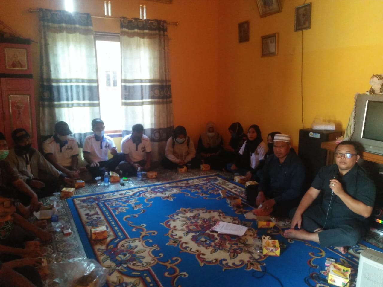 Kukuhkan Tim Dusun Berkah Di Tebo, Direktur Tim Dusun: Pilih Pemimpin Yang Bermoral