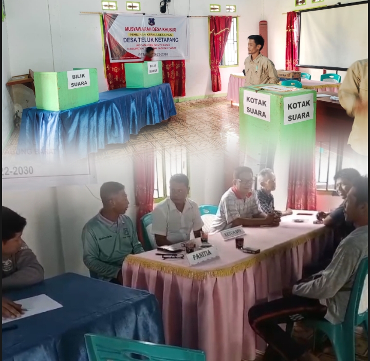 Diduga Panitia Pelaksana Pemilihan PAW Kepala Desa Teluk Ketapang Kangkangi Perbup Nomor 23 Tahun 2015