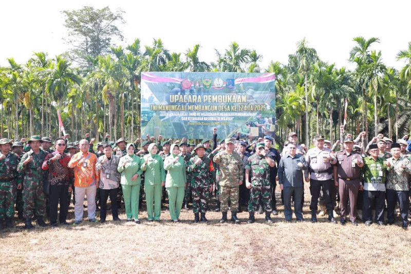 DPRD Tanjabbar Hadiri Pembukaan TMMD ke-124 di Bram Itam