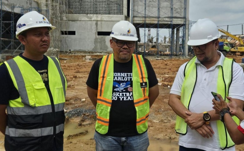 Waka Komisi III Ivan Wirata Cek Perkembangan Pembangunan Stadion Pijoan