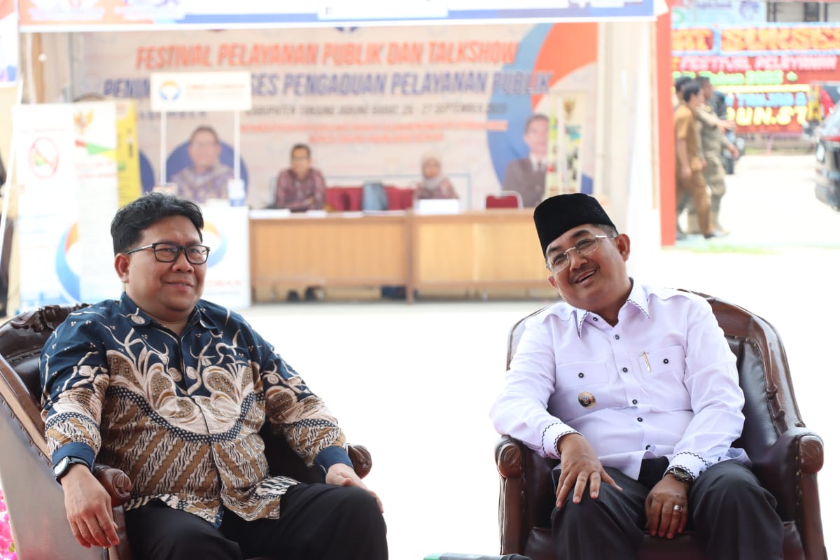 Bupati Hadiri Kegiatan Festival Pelayanan Publik dan Talkshow Kabupaten Tanjung Jabung Barat 