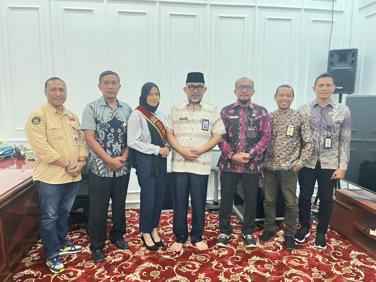 Bahas Kemajuan Jambi, Sekda Provinsi Jambi Sambut Audiensi Duta DPD RI