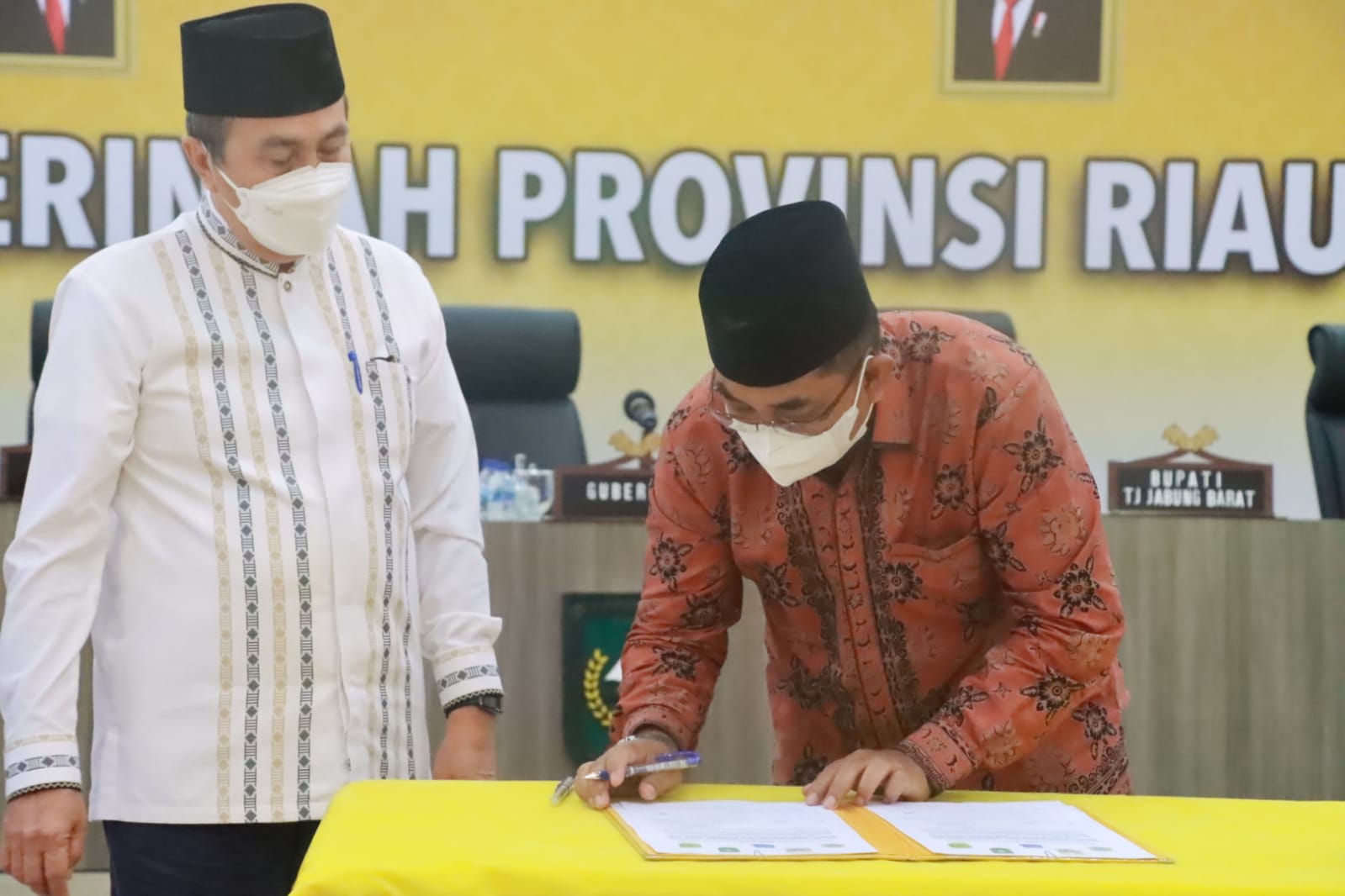Pemkab Tanjabbar gelar Audiensi Dengan pemprov Riau Bangun Konektivitas Pembangunan