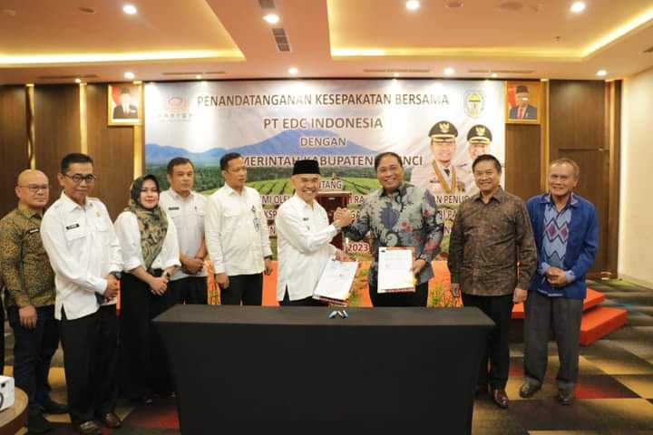 Pemkab Kerinci Jalin Kerjasama dengan PT EDC Indonesia 