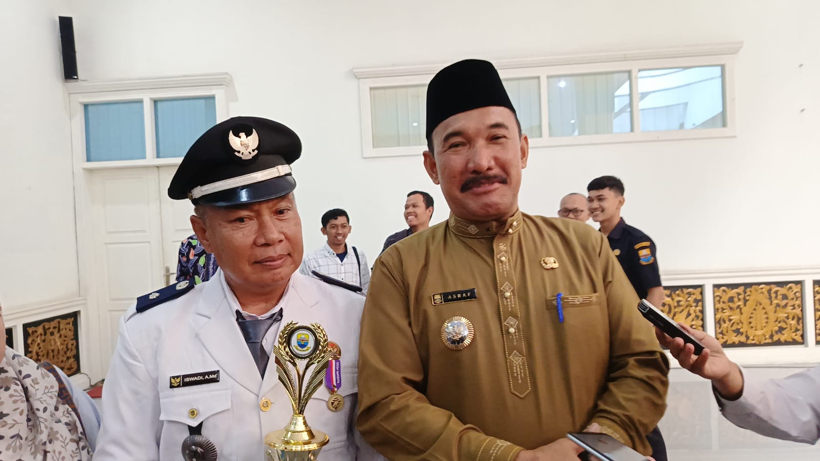 Asraf Puji Desa di Kerinci yang Meraih Juara 1 Pada Perlombaan Desa di Tahun 2024