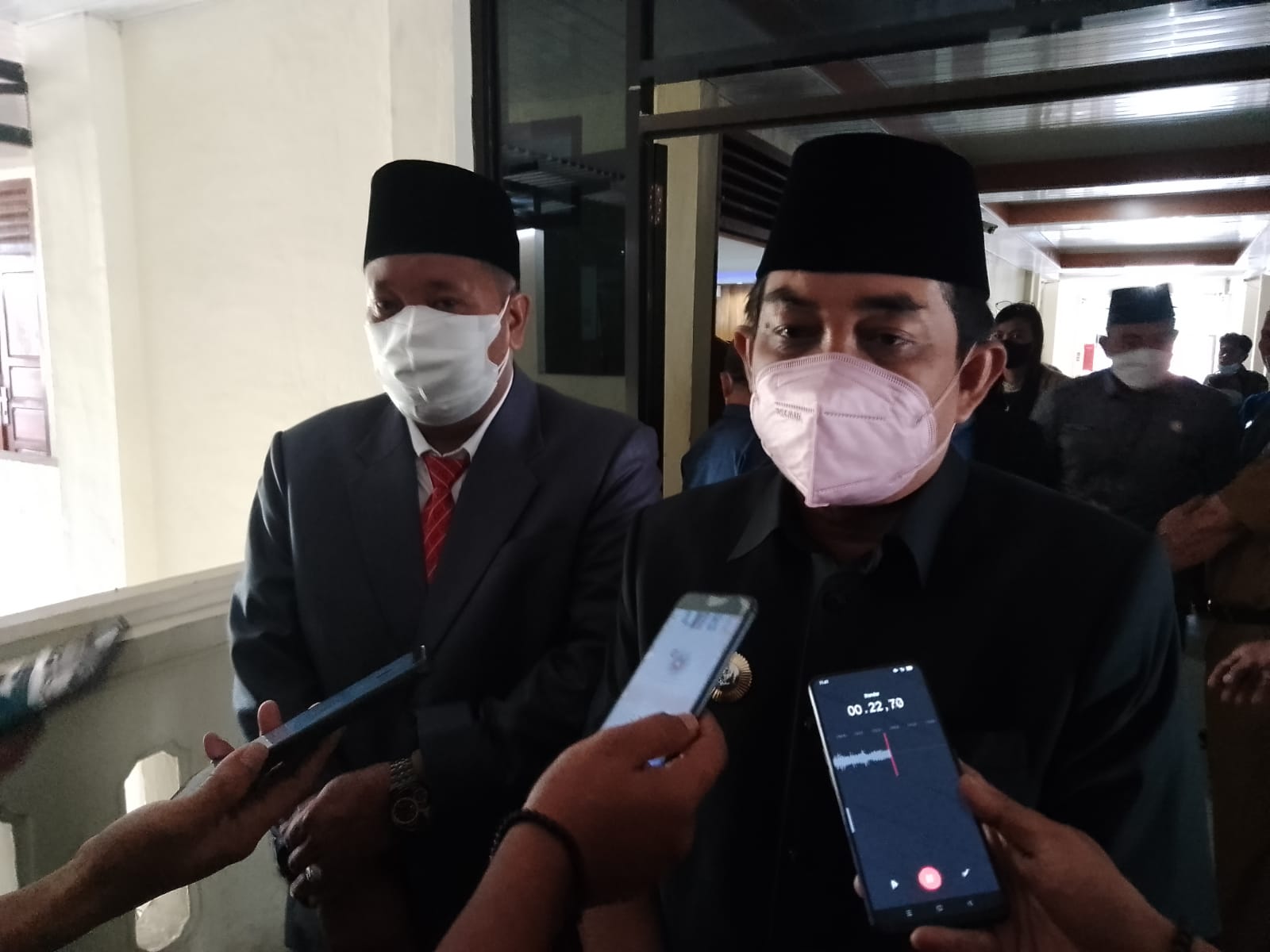 H Anwar Sadat Pinta PDAM tirta Pengabuan Segera Selesaikan Keluhan Masyarakat
