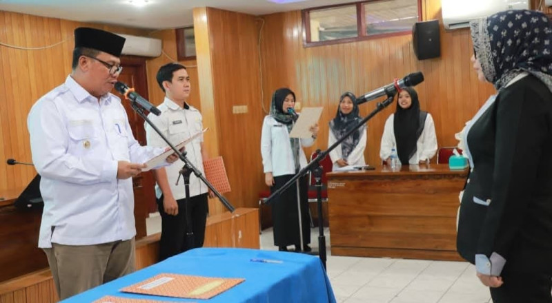 Wabup Katamso Lantik Komisaris PT BPR Tanggo Rajo