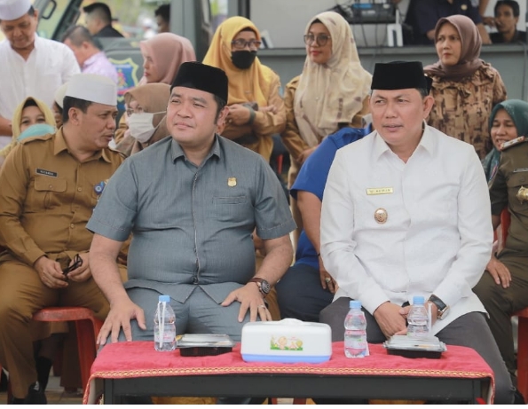 Wabup Hairan Sambut Kepulangan Jama'ah Haji Kabupaten Tanjab Barat