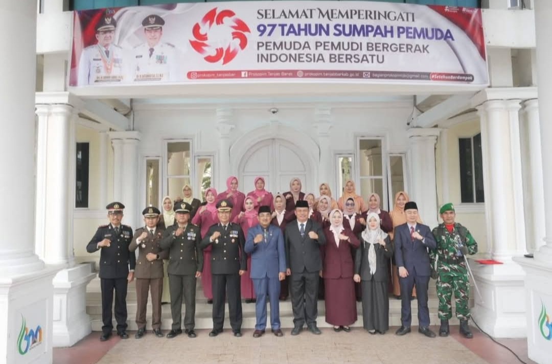 Bupati Anwar Sadat Pimpin Upacara Hari Sumpah Pemuda Ke-97