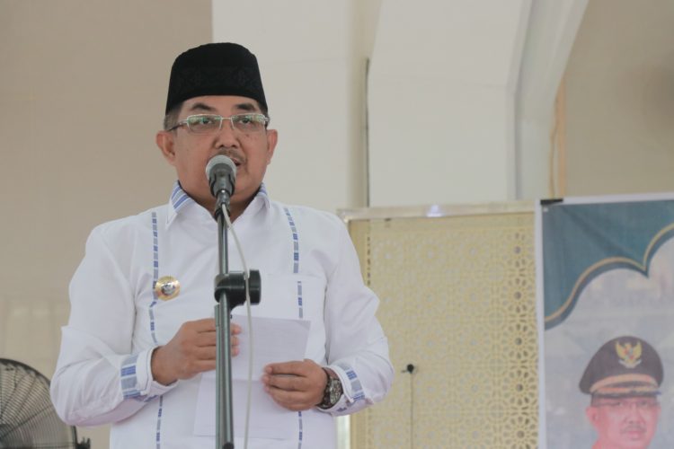 Bupati Anwar Sadat Buka Secara Resmi Bimbingan Manasik Haji Kabupaten Tanjab Barat Tahun 1445 H