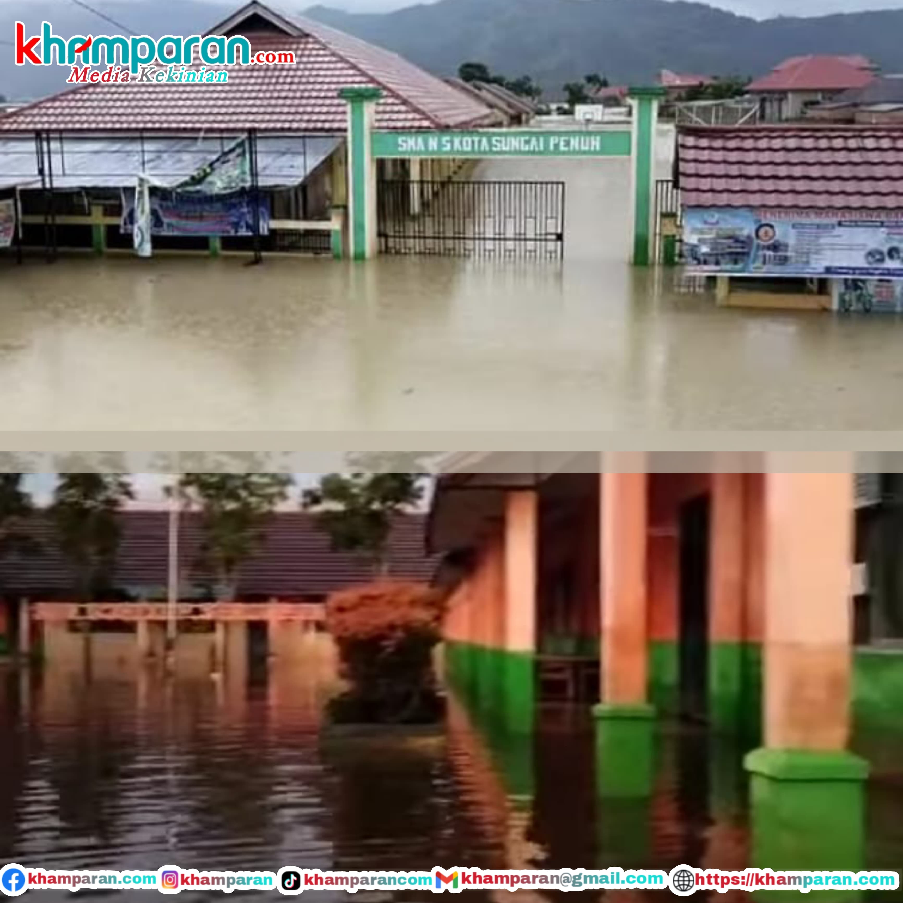 Nasib Pendidikan Di Sepanjang Pinggir Sungai Batang Merao Menjadi Terancam, Akankah Anak- Anak Putus Sekolah?