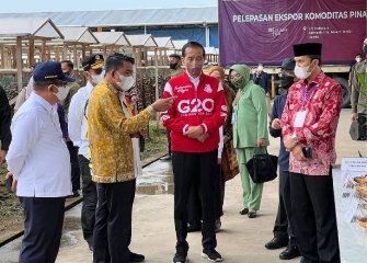 Ketua DPRD Edi Purwanto Dampingi Presiden Jokowi Kunker di Jambi